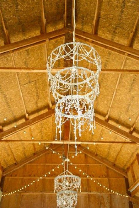 hula hoop chandelier diy